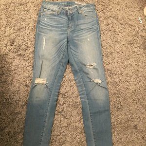 juniors ripped jeans